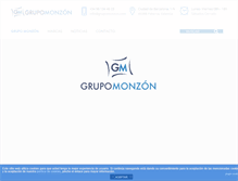 Tablet Screenshot of grupomonzon.com
